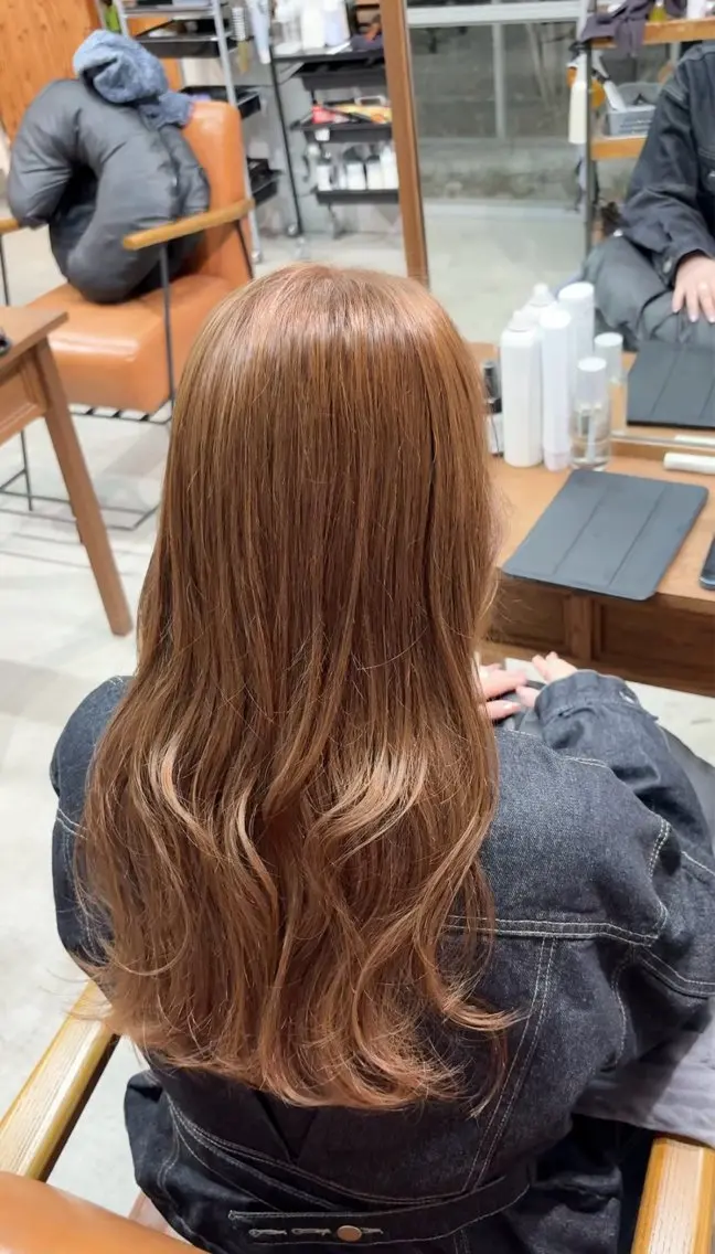 ロング カット ヘアカラー トリートメント SONO 【一宮】のヘアスタイル