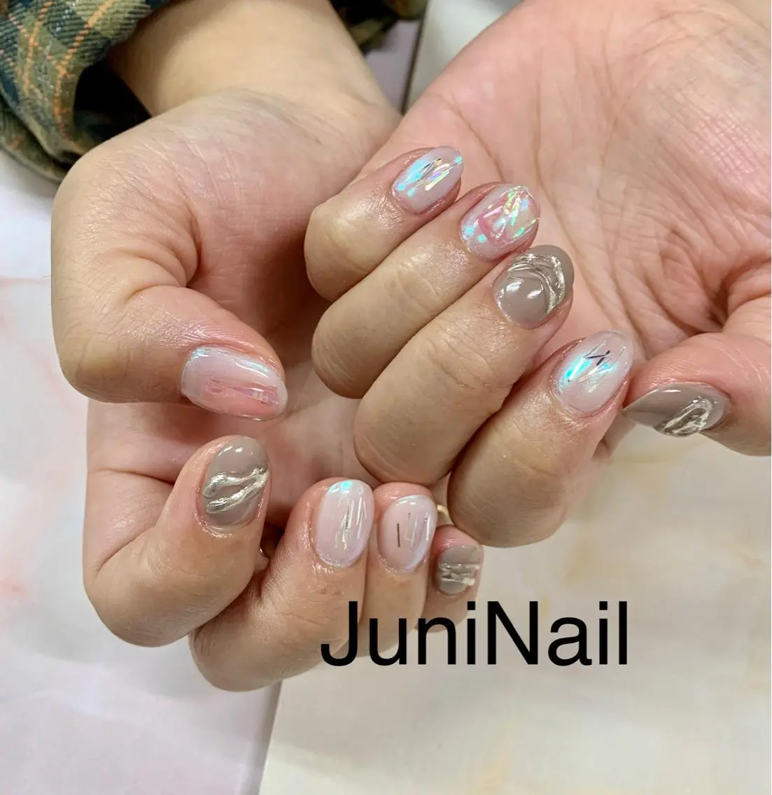 ネイル ハンドネイル JuniNail 주니네일🇰🇷suのネイルデザイン