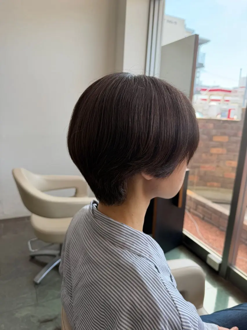 ショート 中谷 あずみのヘアスタイル