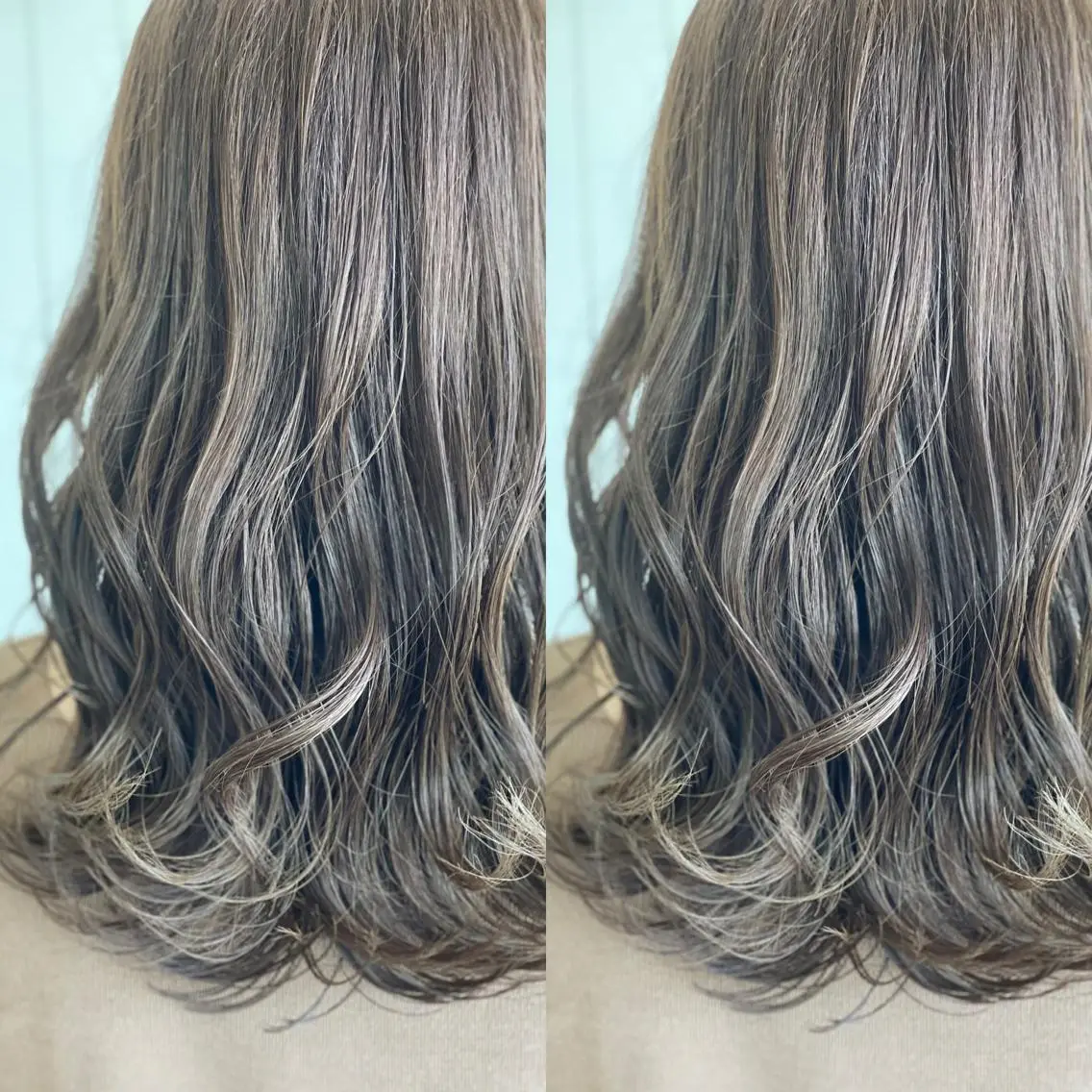 ロング カラー ベージュカラー Snaly カラー特化ページのヘアスタイル