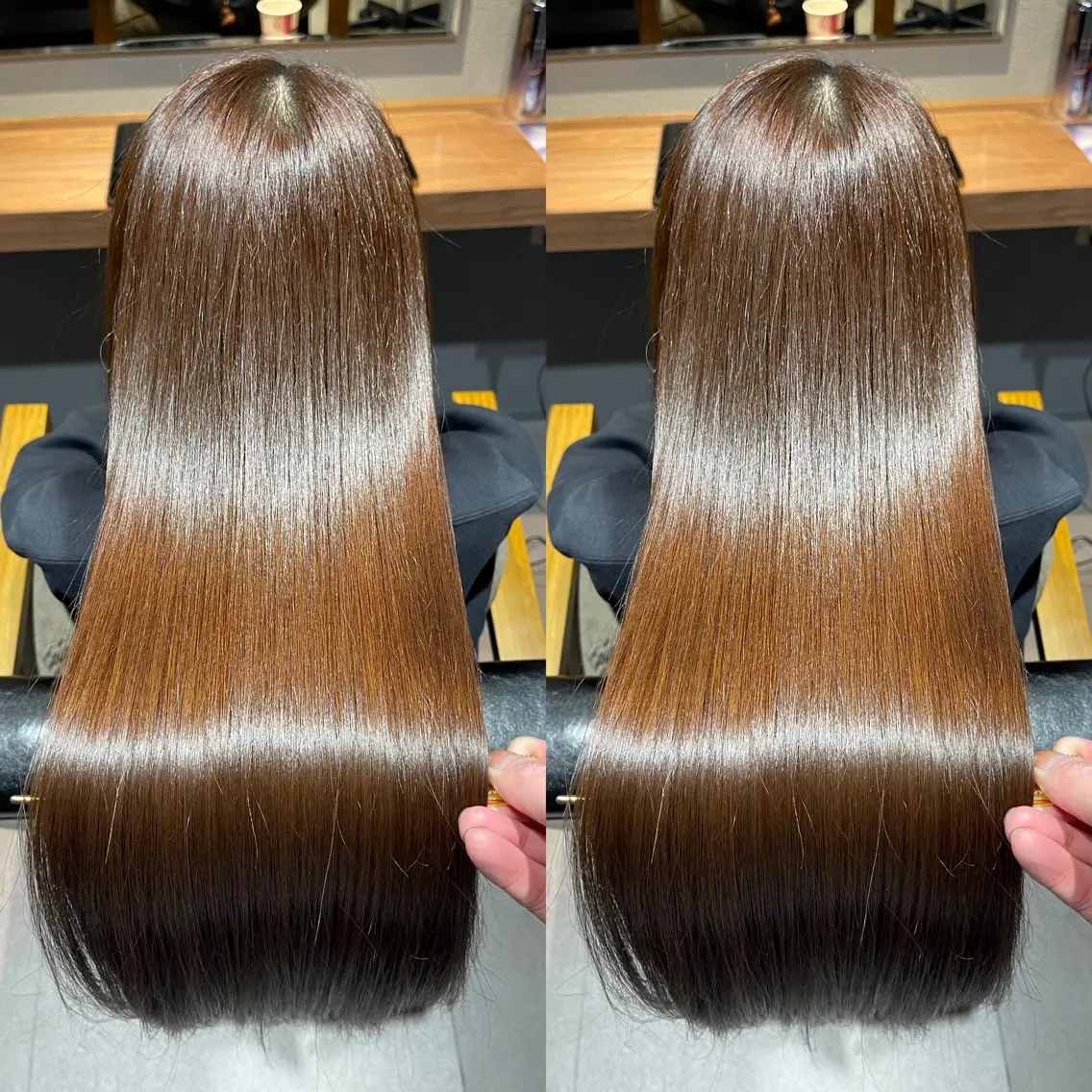 ロング 佐々木 裕一のヘアスタイル