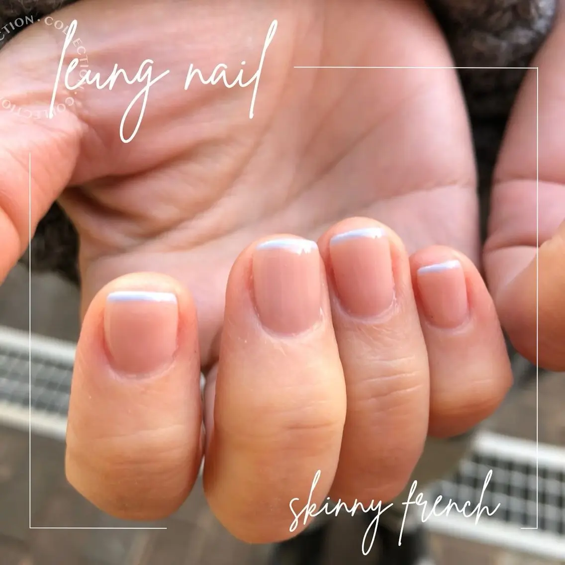 ネイル フレンチネイル ネイルサロン Leung nailのネイルデザイン