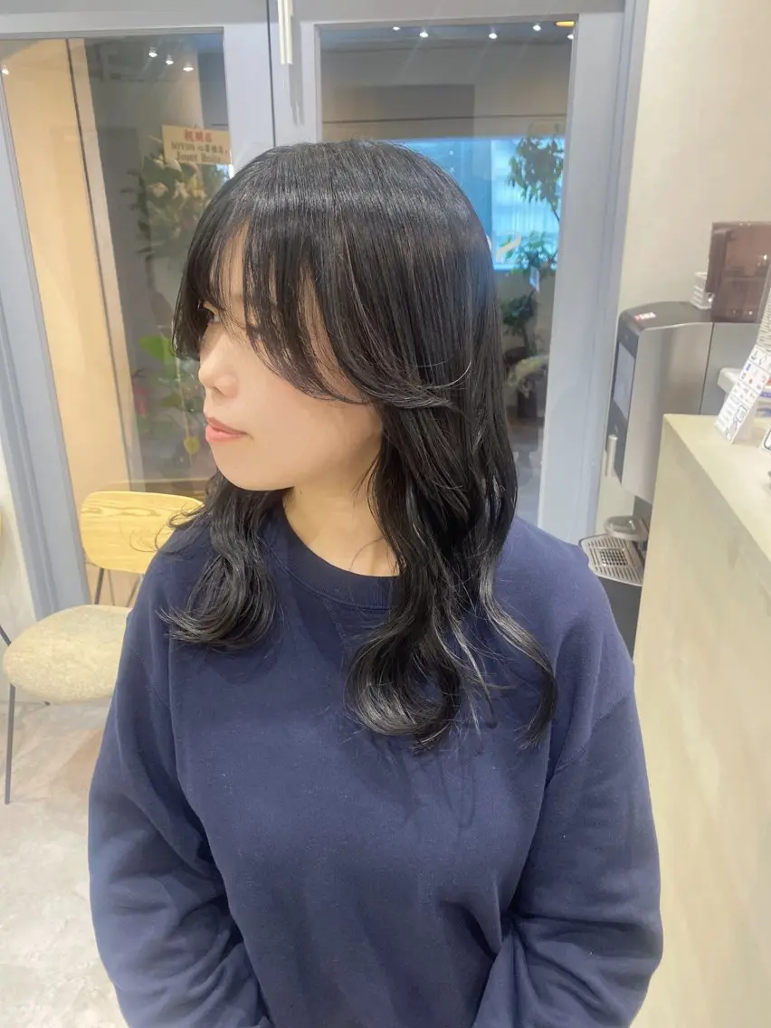 ミディアム カラー ヘアアレンジ カット ヘアカラー ボブ /ニュアンス/ satomi🧸💖のヘアスタイル