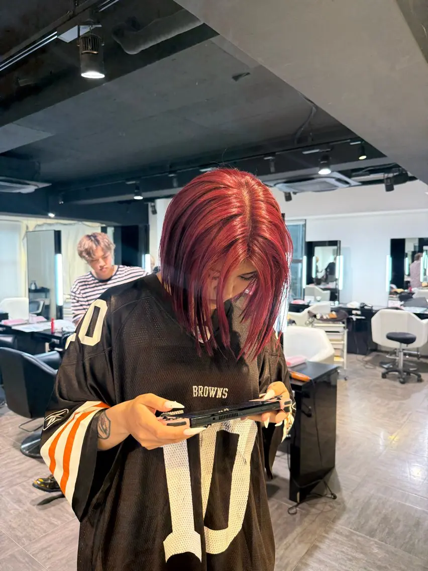 ショート ヘアカラー レイヤー/艶カラー ROKUのヘアスタイル