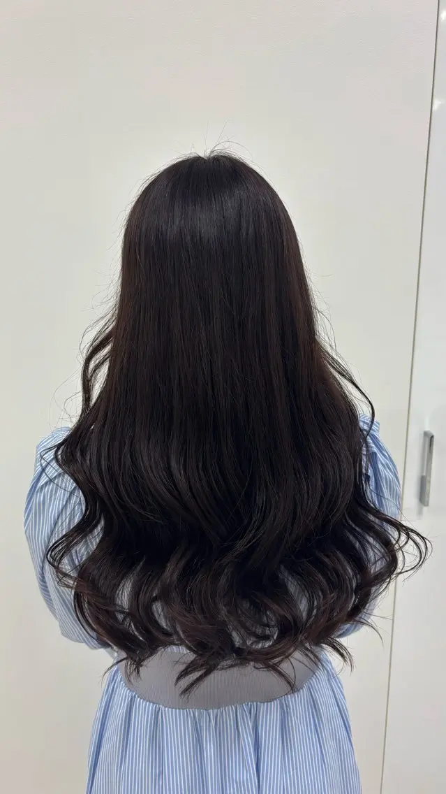 カラー 上品ヘア✖️艶髪 𝑅𝐼𝐾𝑈のヘアスタイル