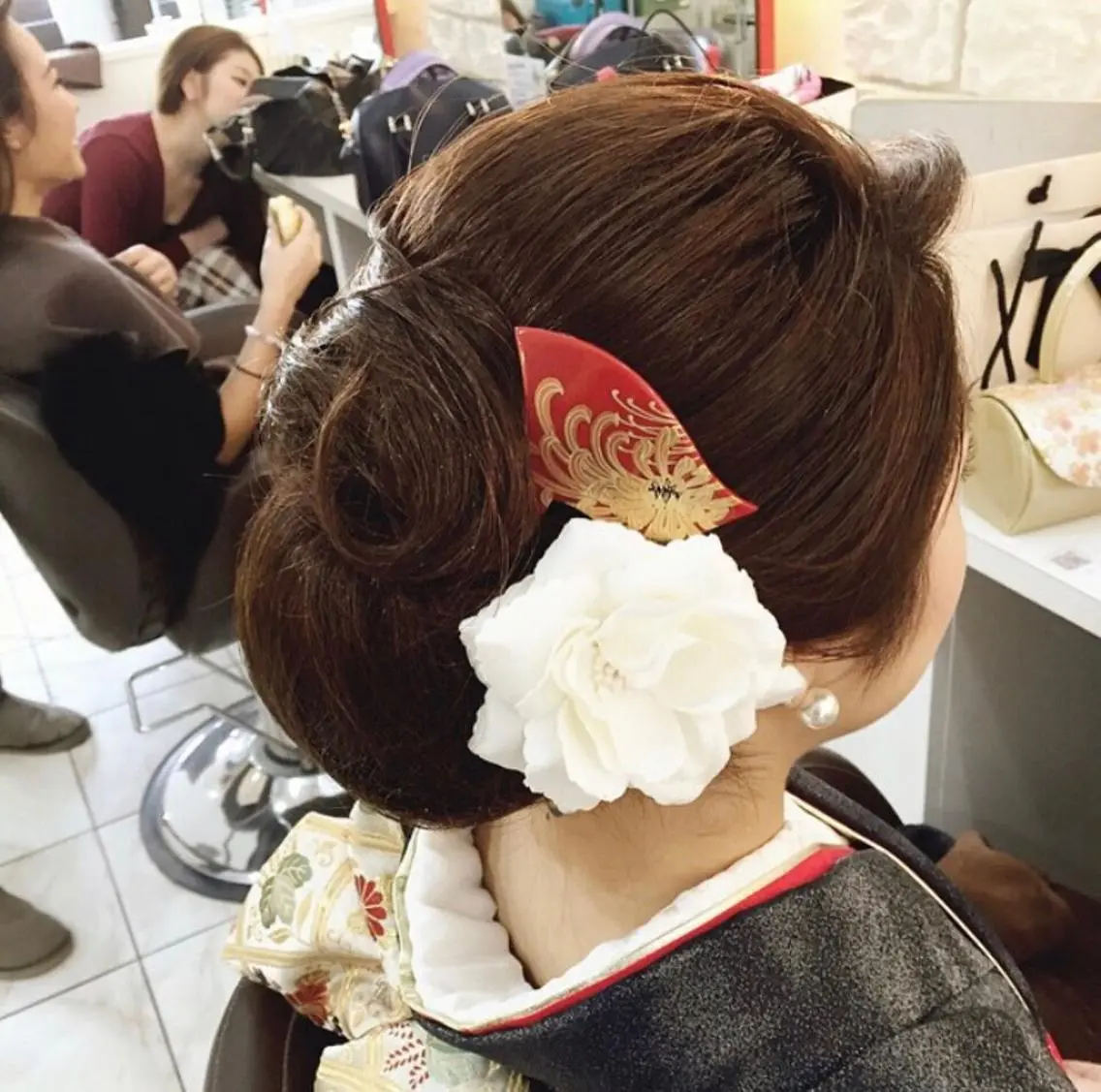 ヘアアレンジ 福永 里奈のヘアスタイル