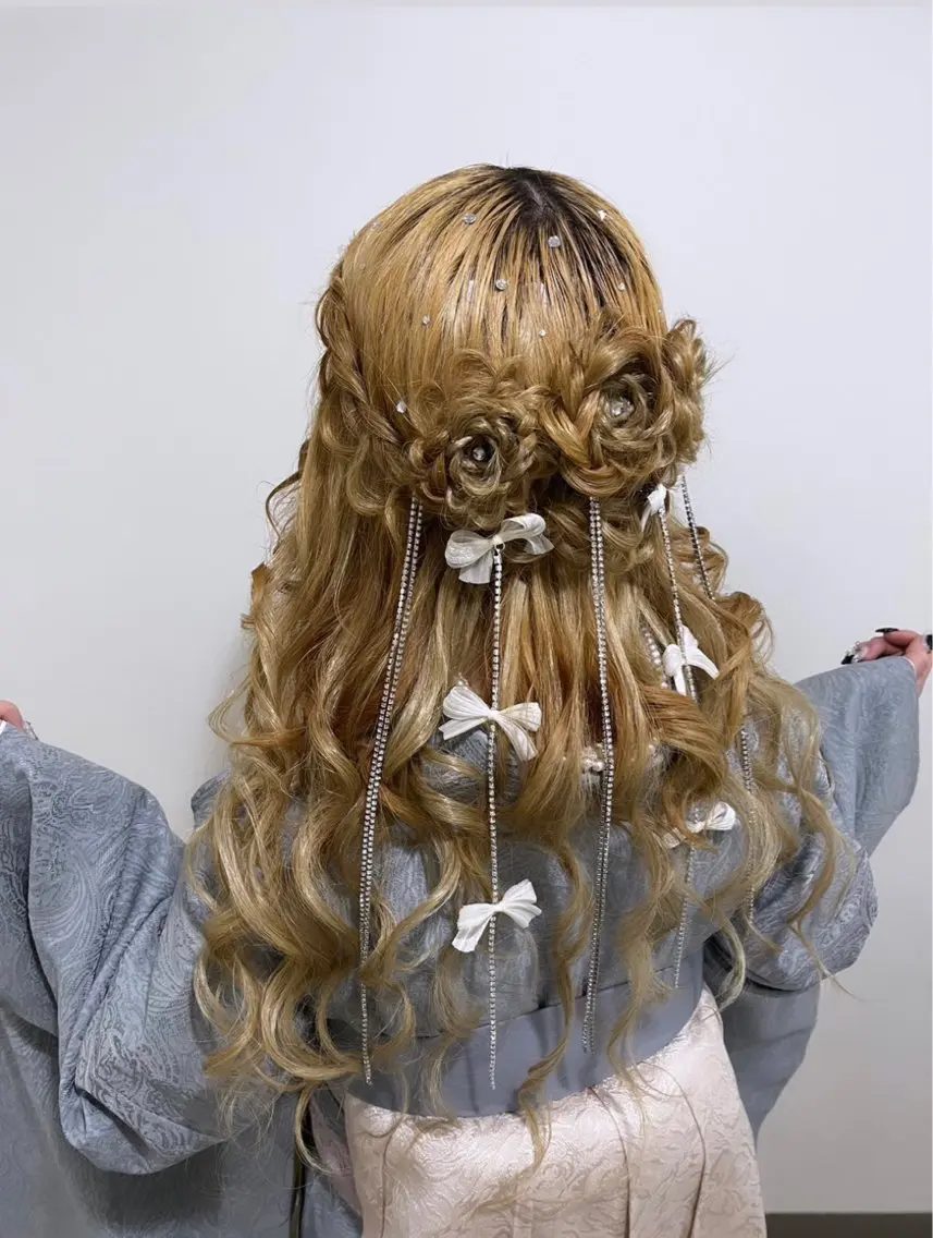 ヘアアレンジ ヘアセット ヘアセットサロン ココのヘアスタイル