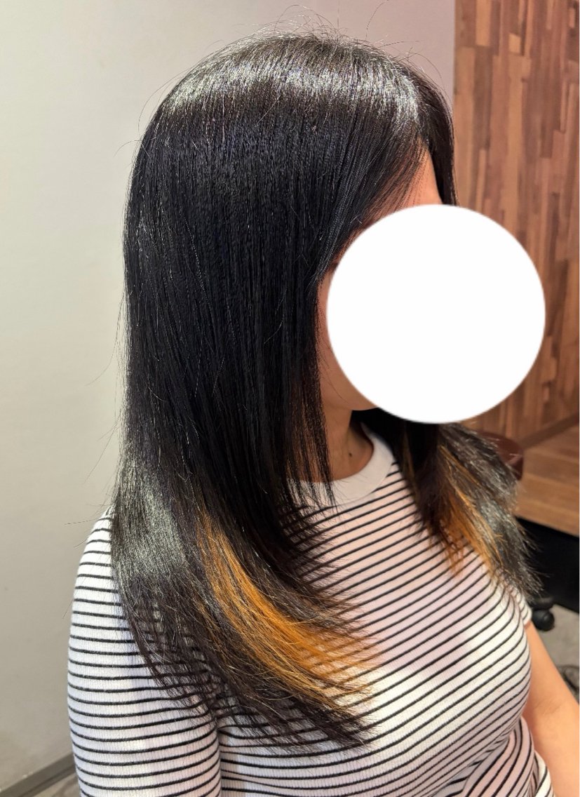 ロング カット カットモデル RURUのヘアスタイル