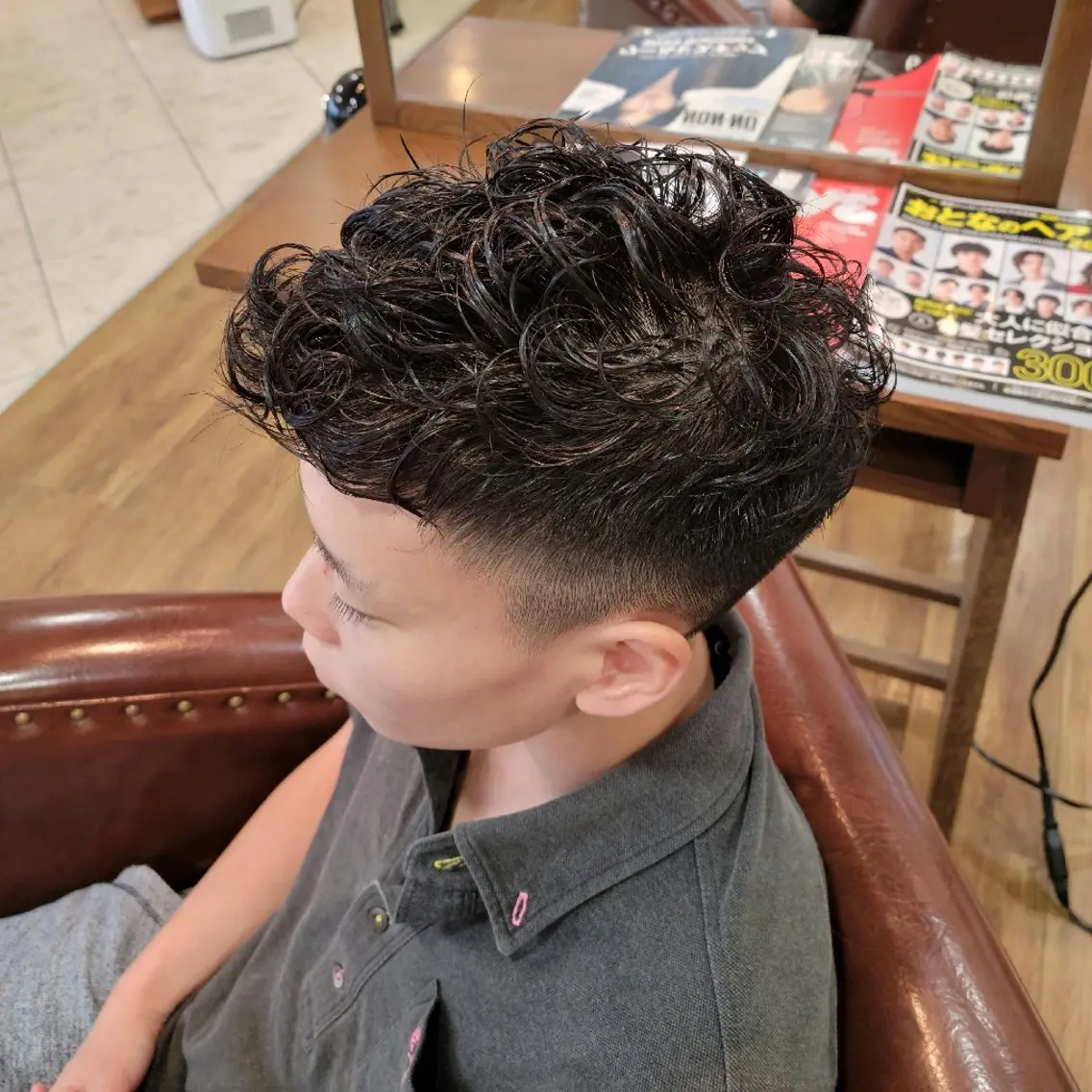 ショート メンズ 中川 秀明のヘアスタイル