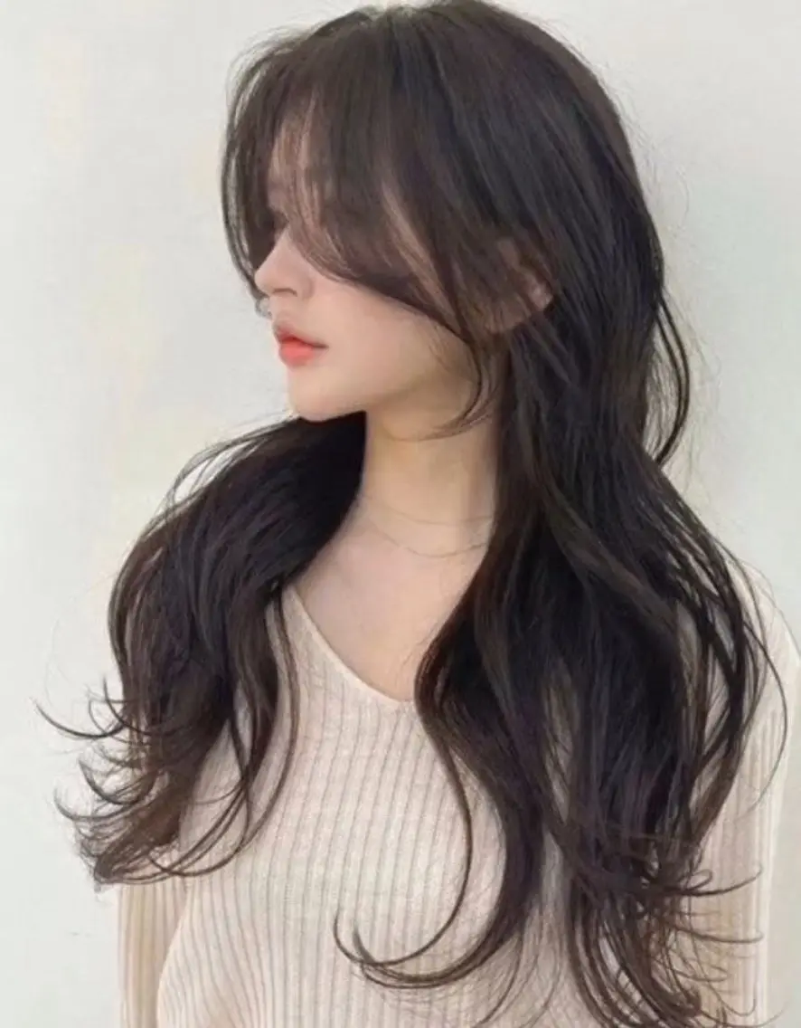 韓国風🇰🇷レイヤーカット🩷の写真