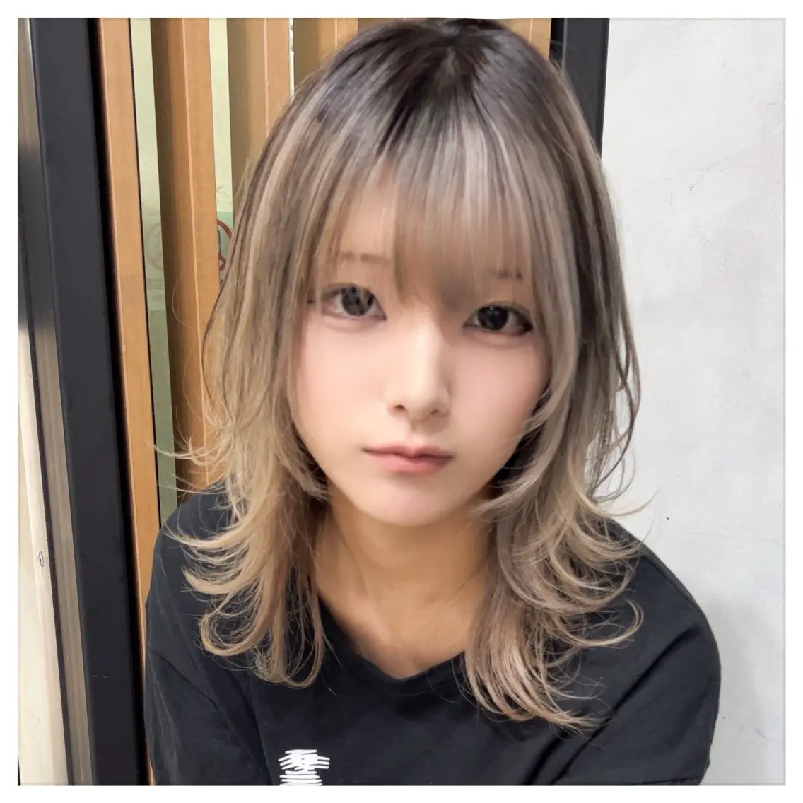 🌈ミニモ学割🌈カット+ダブルカラー+髪質改善トリートメントの写真