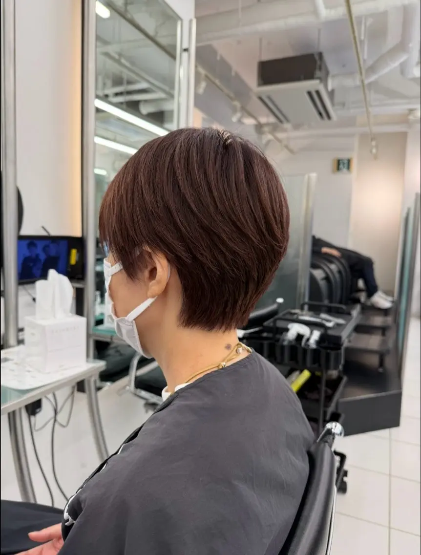 ショート ショートヘア 石毛 大翔のヘアスタイル