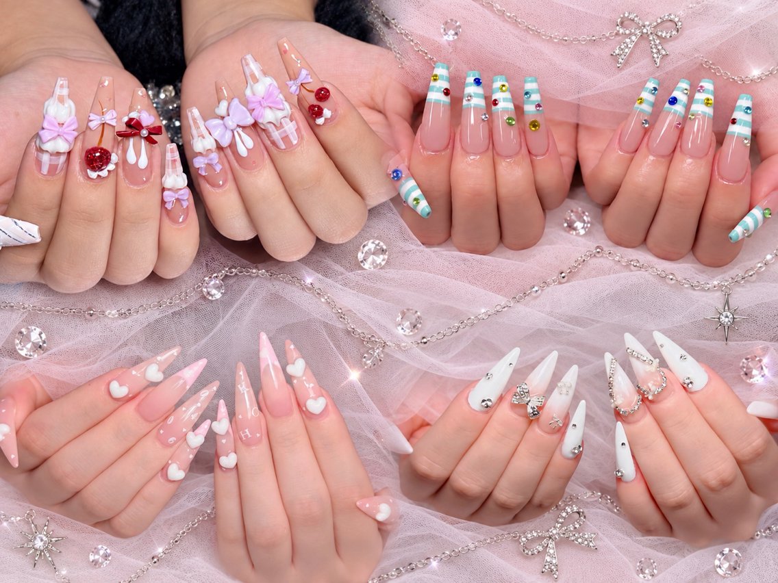 ネイル アートネイル ボルドー フレンチネイル ジェルネイル 氷ネイル・うるうるネイル ハンドネイル Julie Nail Rinのネイルデザイン