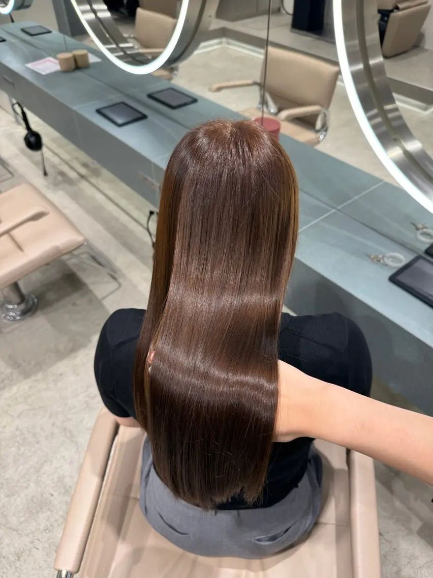 ロング カラー せな モデル様募集中のヘアスタイル