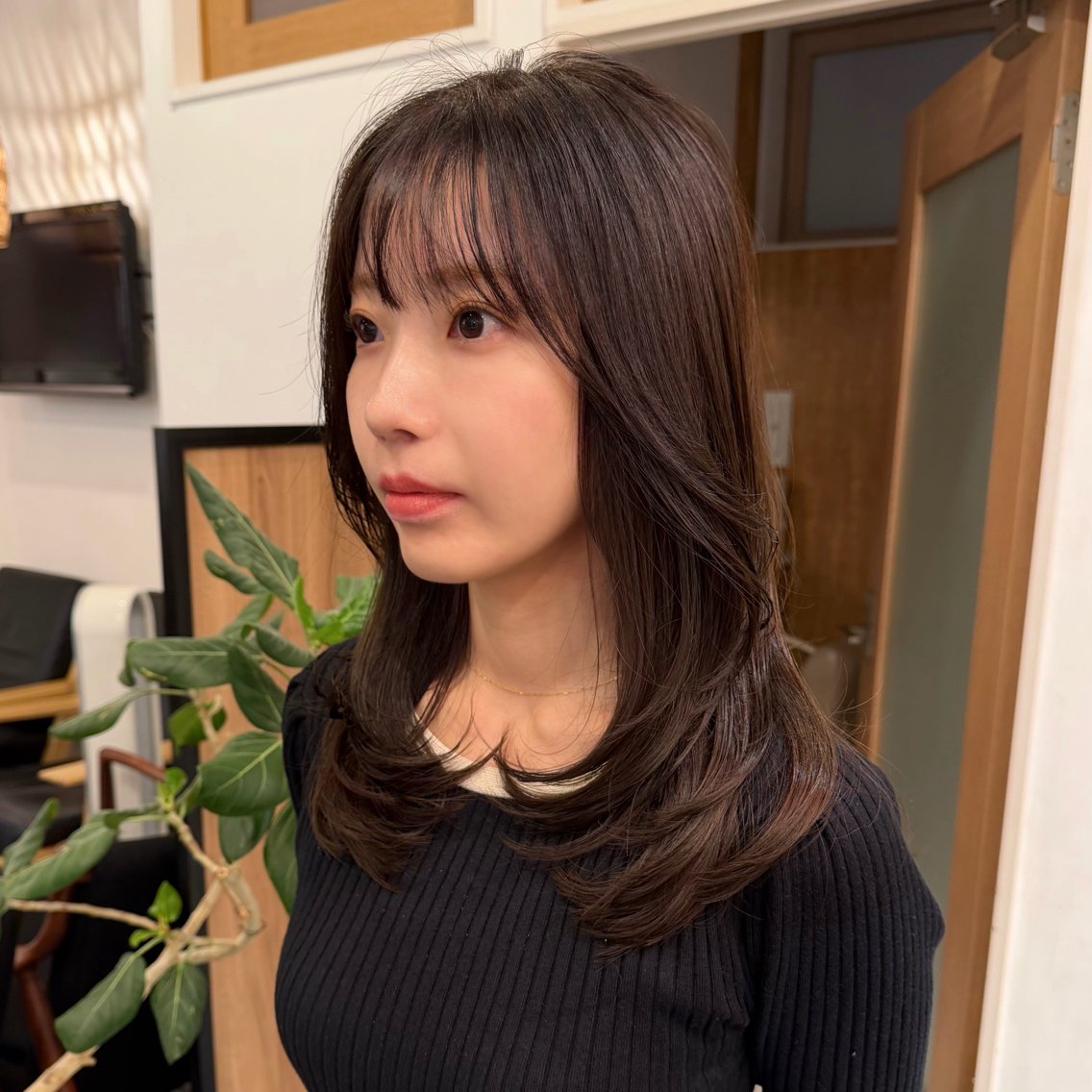 ミディアム カラー カット ヘアカラー トリートメント 🌼レイヤーカット |新宿|樽見琴里🌼のヘアスタイル
