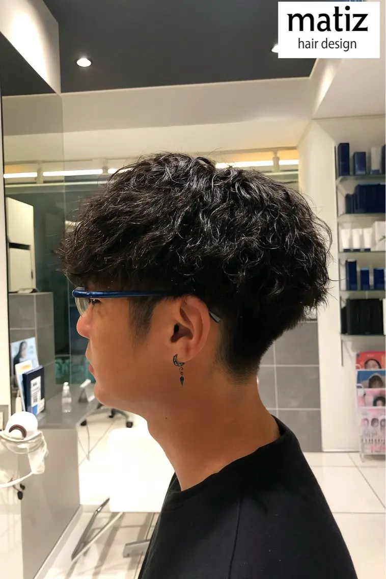 ショート カット パーマ matiz 権野 元紹のヘアスタイル