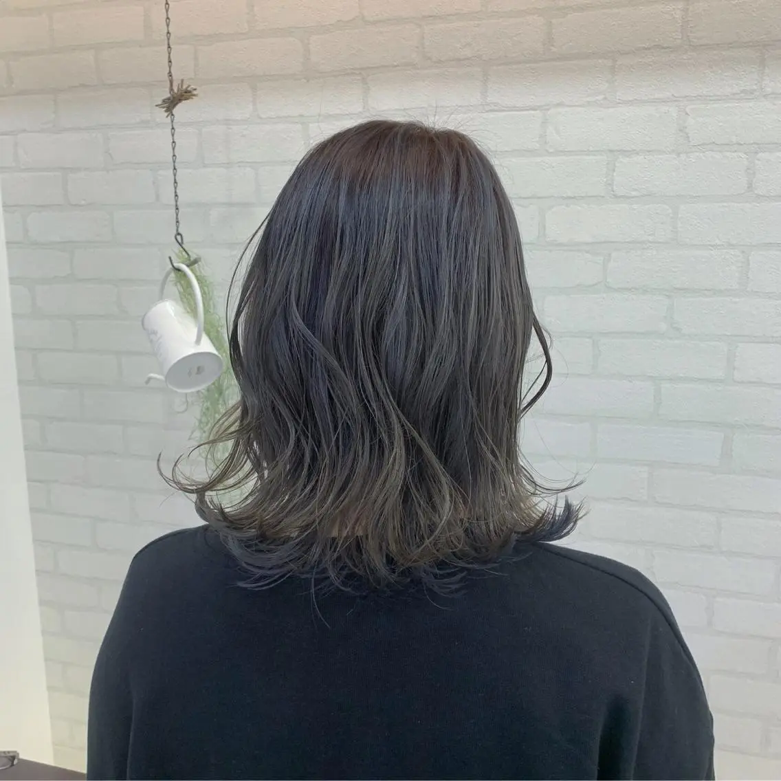 セミロング 北田 瑠人のヘアスタイル