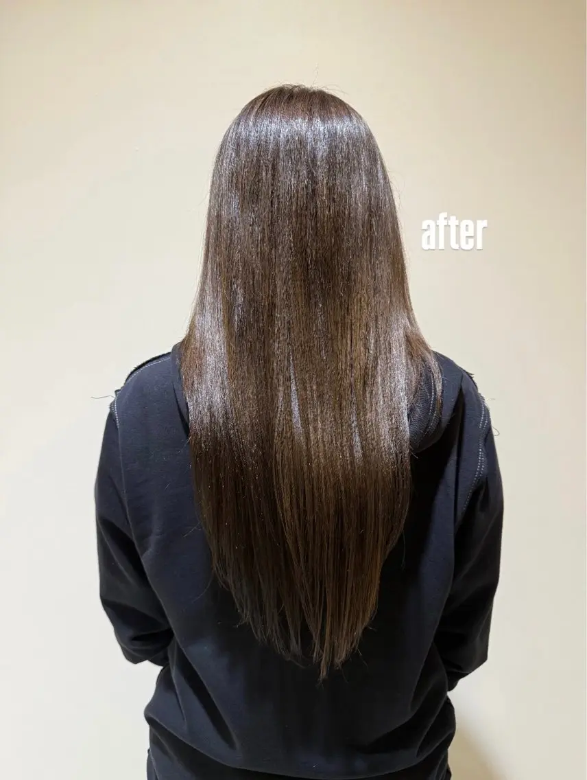 ロング 森土 真生のヘアスタイル