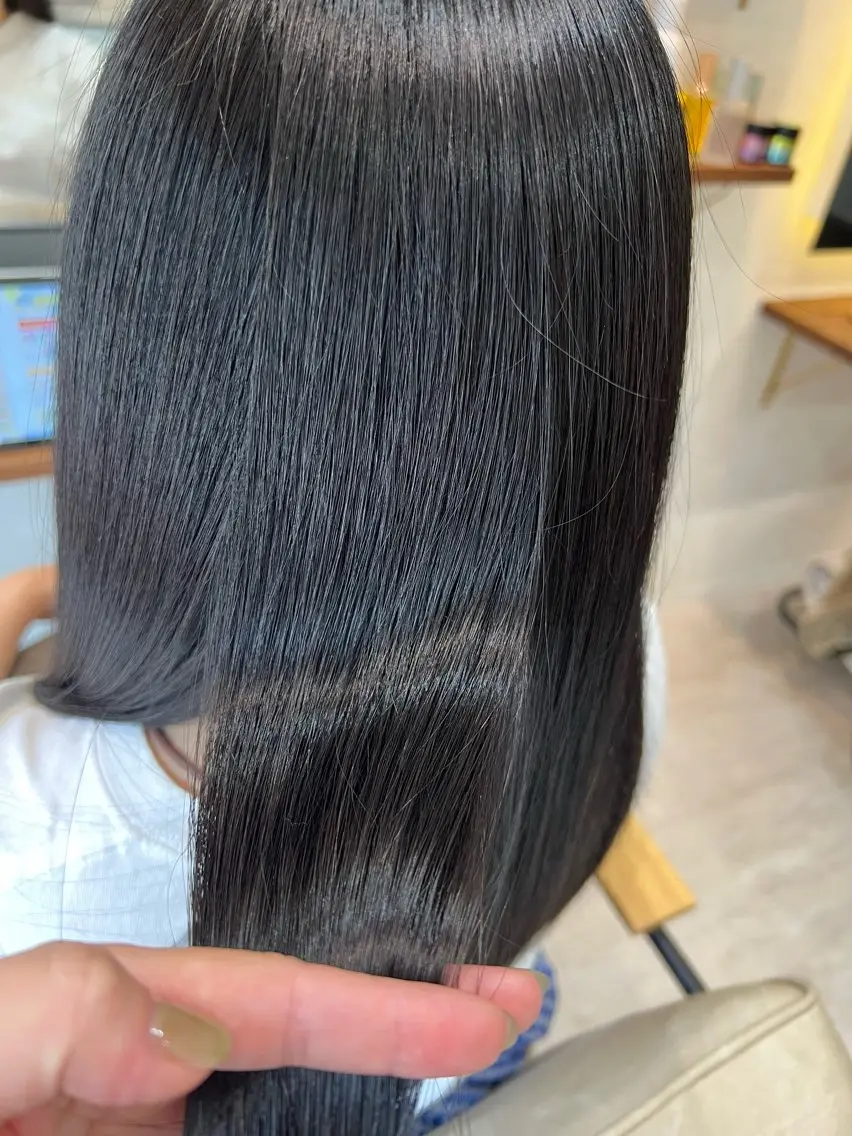 セミロング 髪質改善 トリートメント さがみ野【髪質改善】 MOEのヘアスタイル