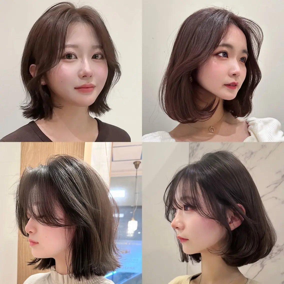 ミディアム カラー ヘアアレンジ 🌿レイヤー/ブリー チ/🌿JINのヘアスタイル
