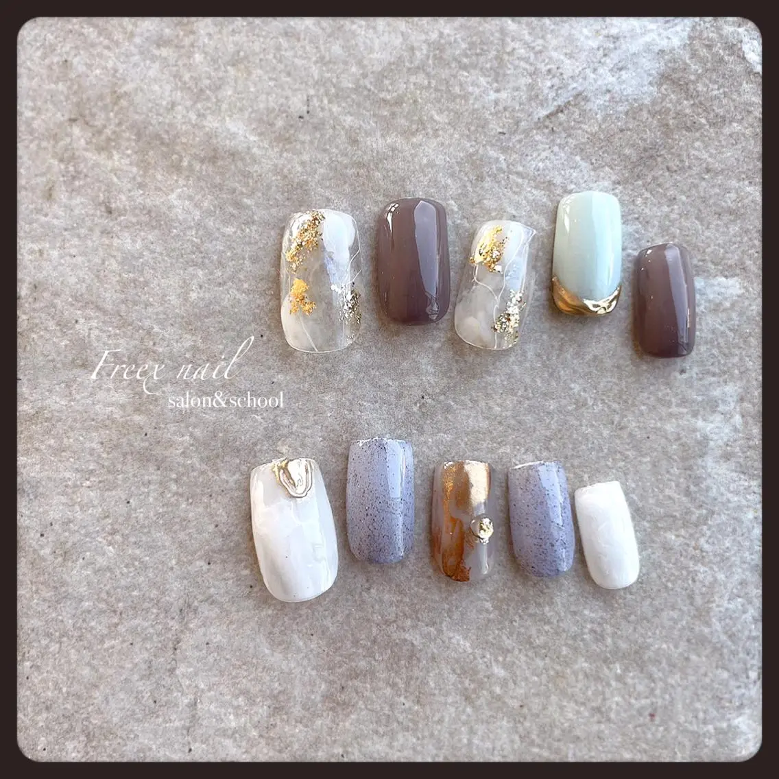 ネイル ハンドネイル ハンドケア freex nail /ニュアンス/個性派のネイルデザイン