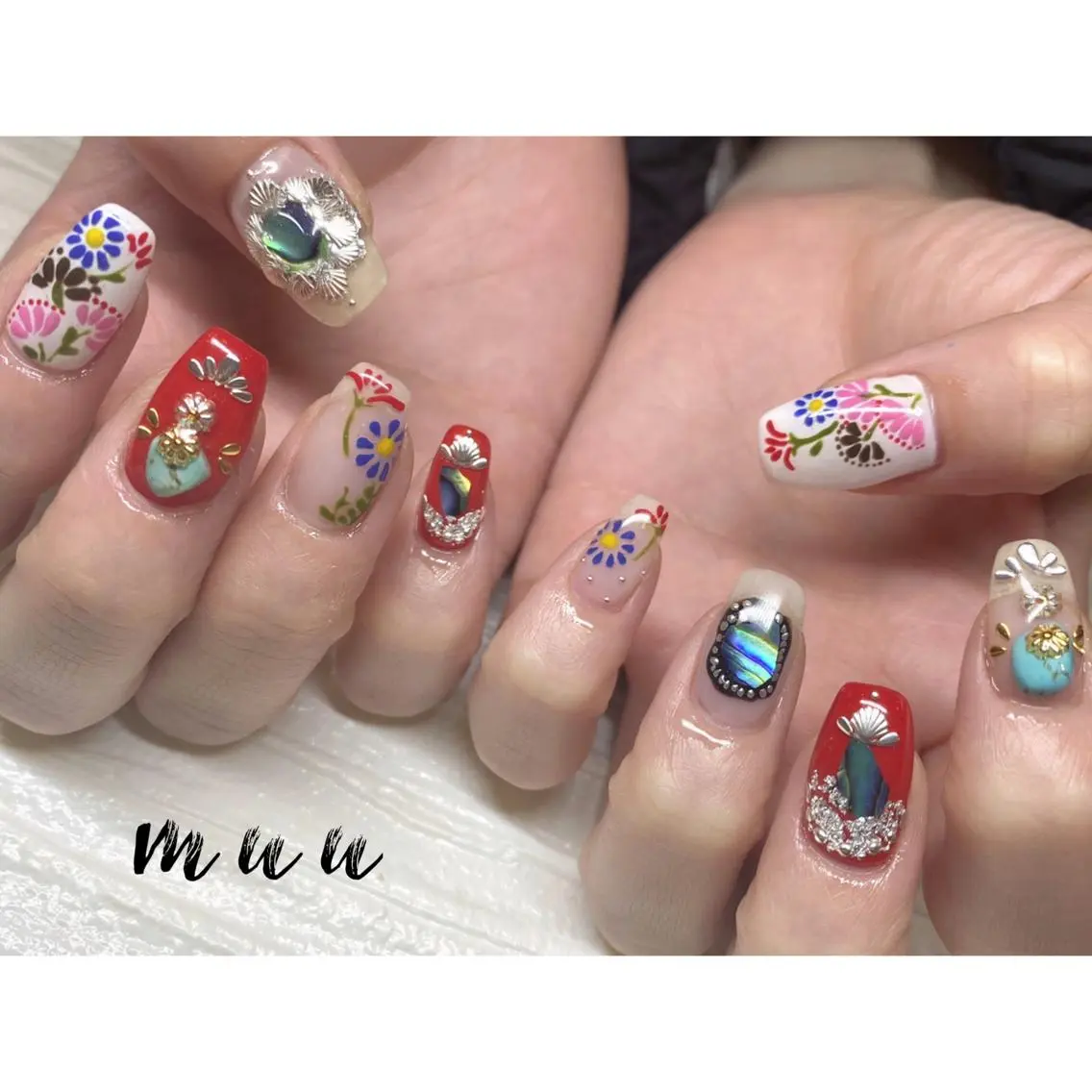 ネイル muu nailのネイルデザイン