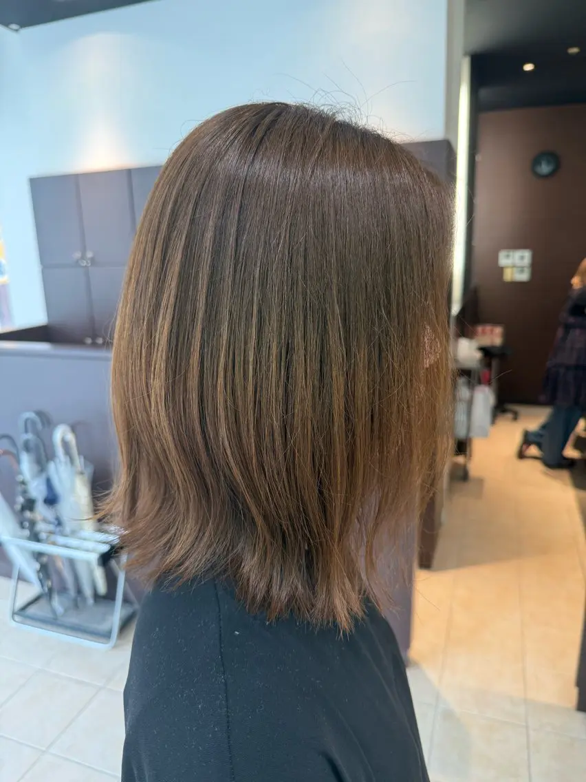 ミディアム カット DECOR おりん丸。のヘアスタイル