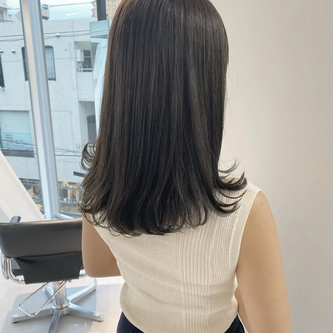 セミロング カラー ヘアカラー トリートメント マンツーマン半個室 tamuraのヘアスタイル
