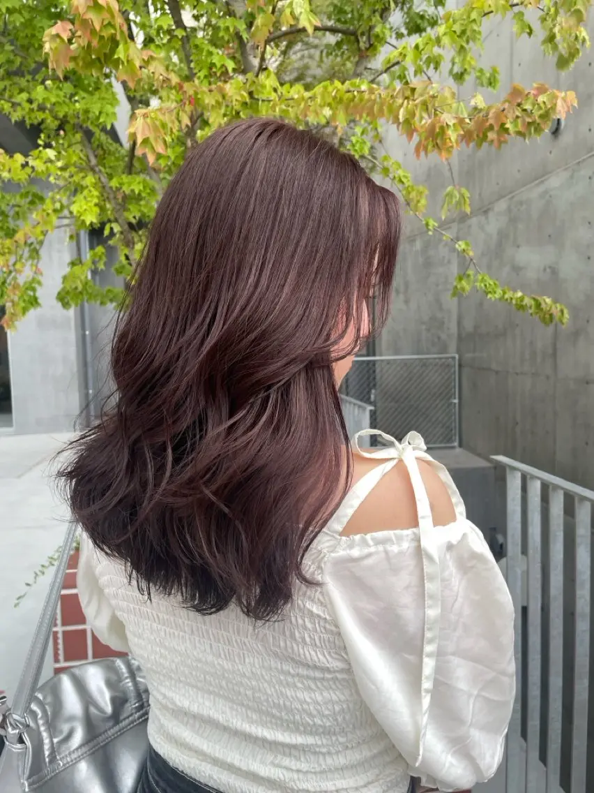 カラー 中村 真珠のヘアスタイル
