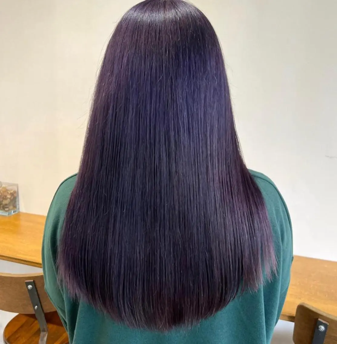 セミロング カラー ヘアアレンジ ラベンダーカラー ピンクカラー ピンクラベンダー ヘアカラー トリートメント 金子 廉のヘアスタイル