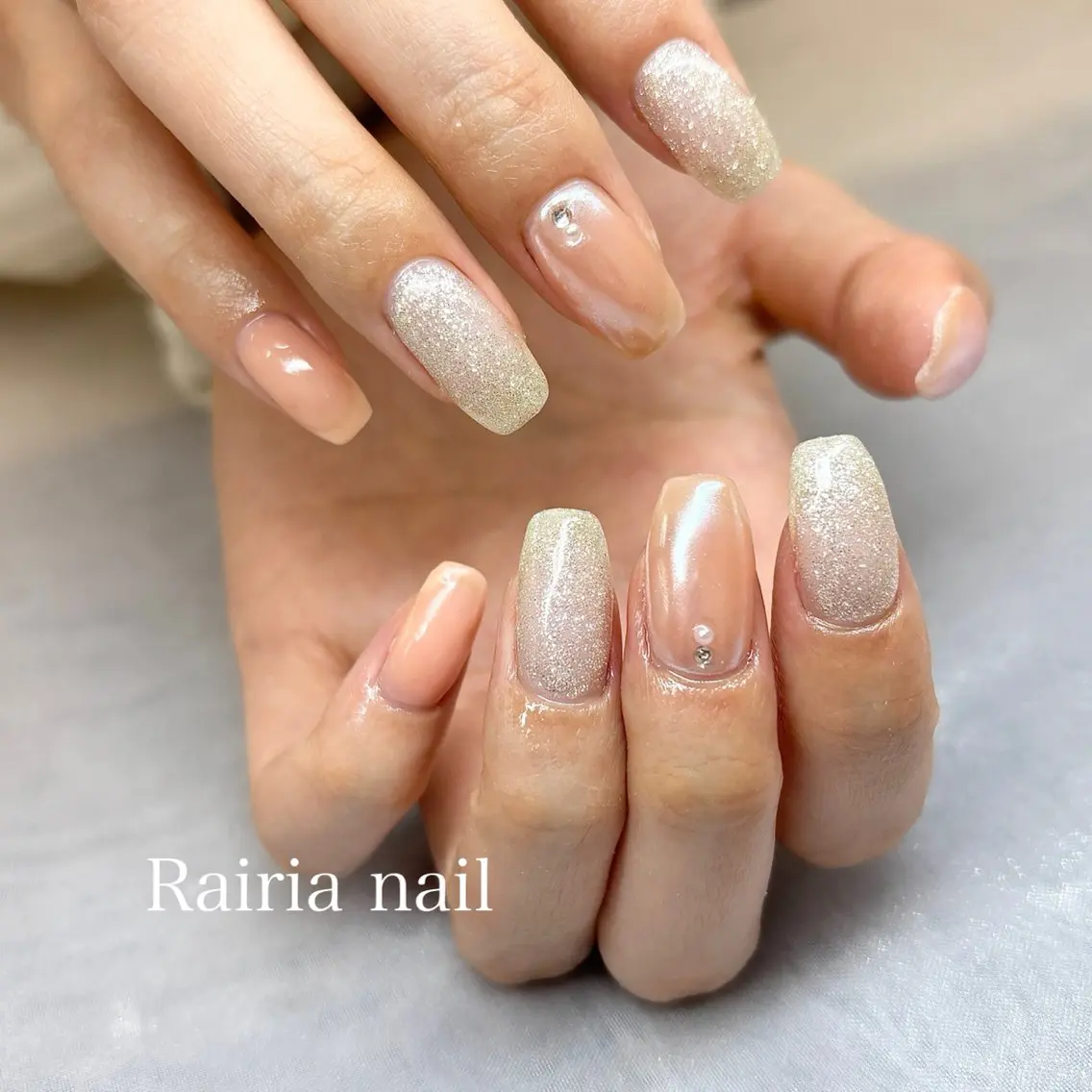 ネイル ハンドネイル Sato. Rairiaのネイルデザイン