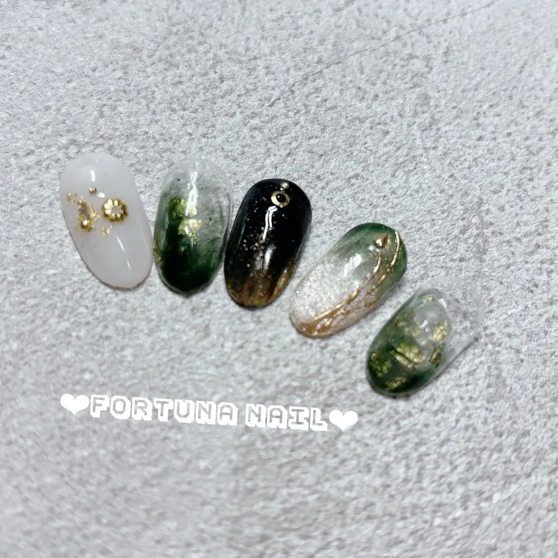 ネイル Nail •Head スパFortunaのネイルデザイン