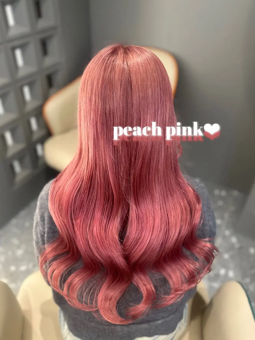 ロング カラー ヘアカラー 🎀ちゃんりお🎀 /ブリーチなしカラーのヘアスタイル
