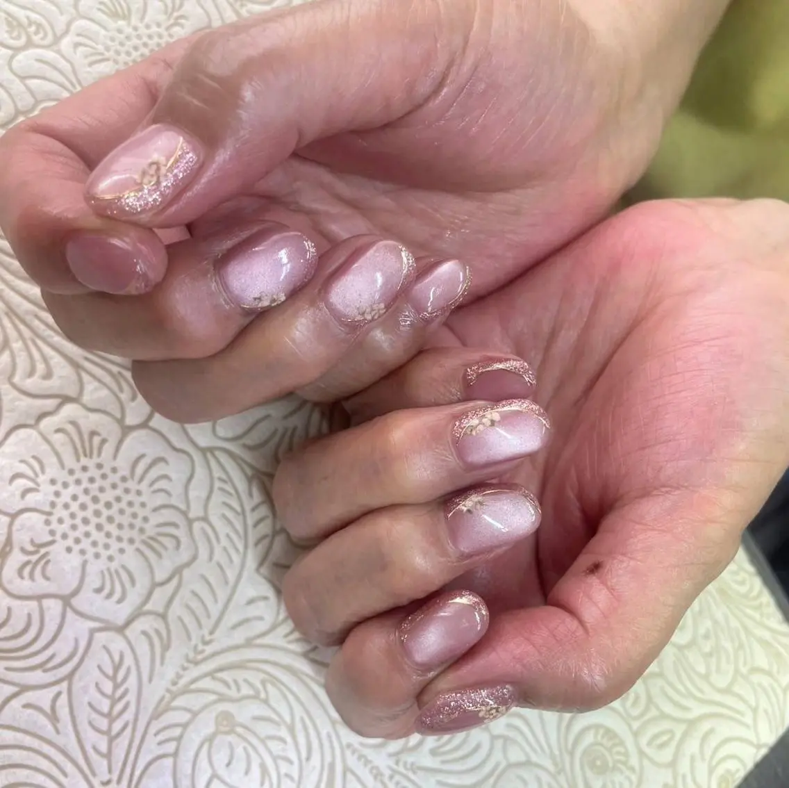 ネイル フラワーネイル precious nail roomのネイルデザイン