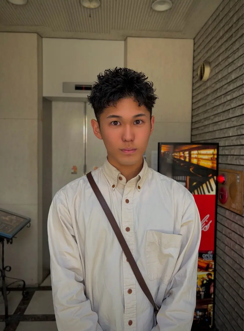 パーマ メンズ メンズパーマ カット パーマ UMM daichi メンズパーマのヘアスタイル