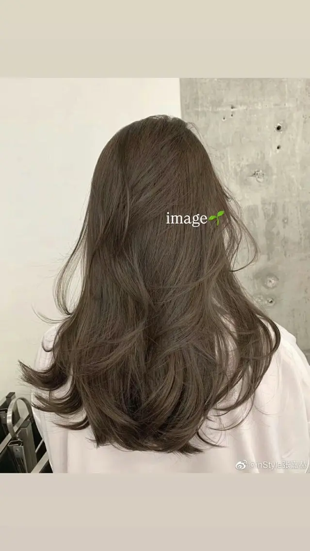ロング カラー カット ヘアカラー トリートメント 透明感カラー🩵海外 ヘア/chiharuのヘアスタイル