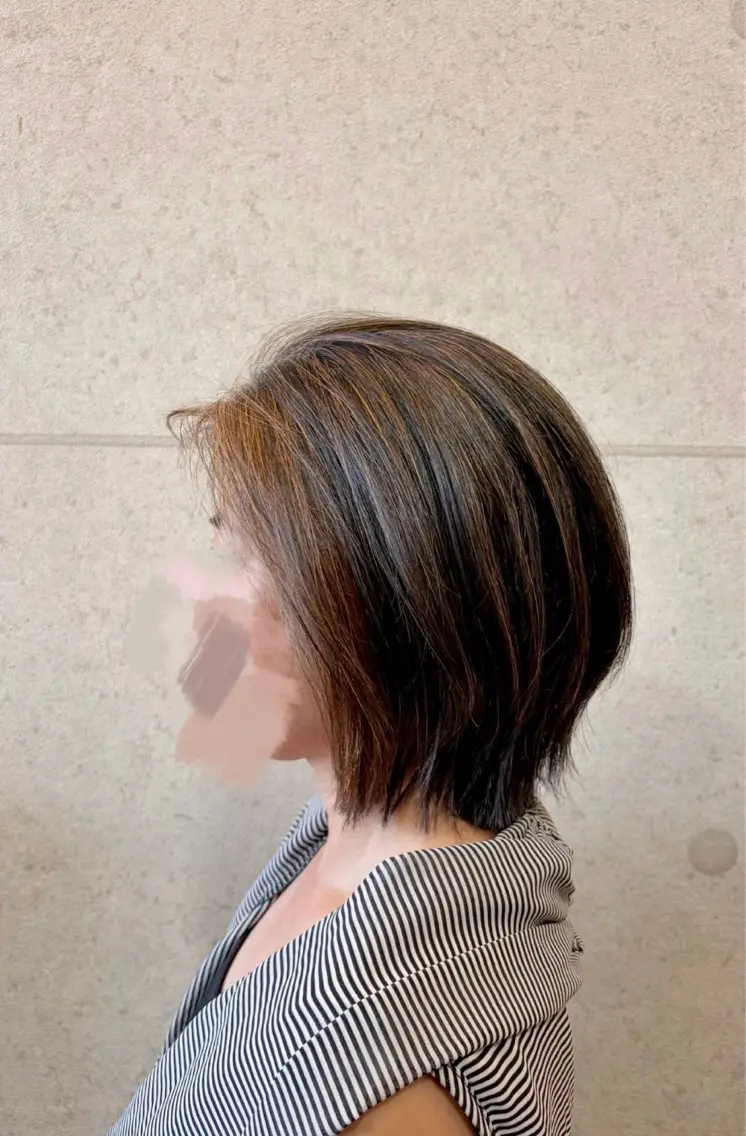 ミディアム レイヤーカット カットモデル募集 Manakaのヘアスタイル