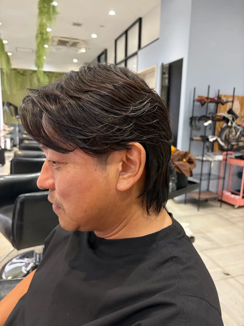 💈平日限定💈カット×フェザーパーマの写真