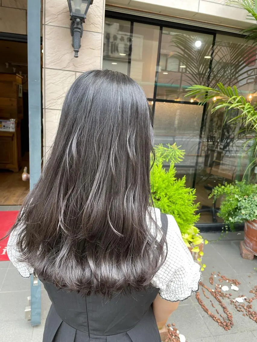 【人気No.2】似合わせカット+うる艶カラー+プレトリートメント🕊💕の写真