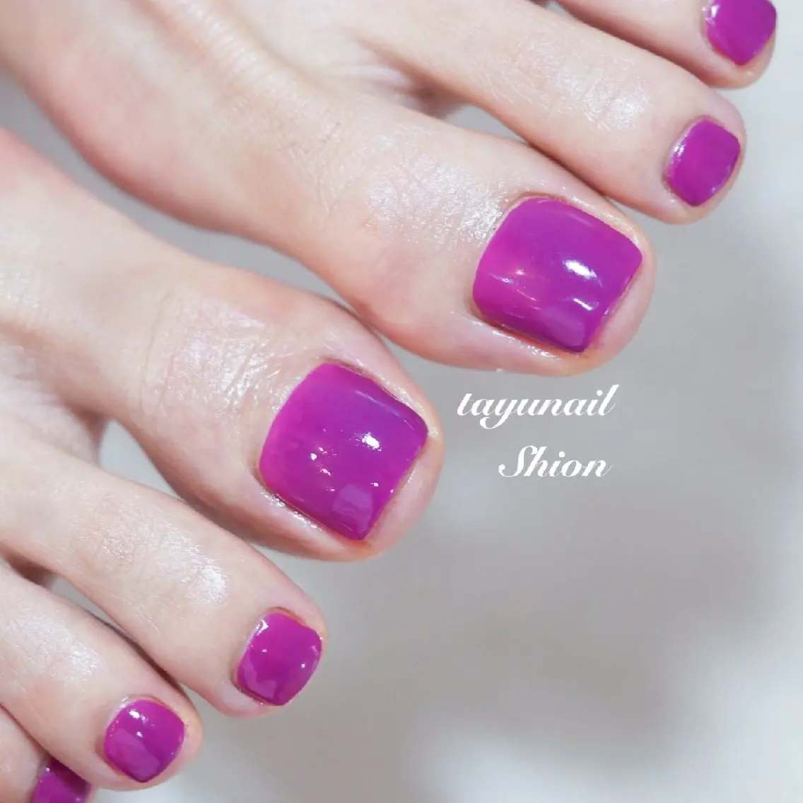 ネイル フットネイル ジェルネイル パラジェル ネイルサロン 【たゆnail】のネイルデザイン