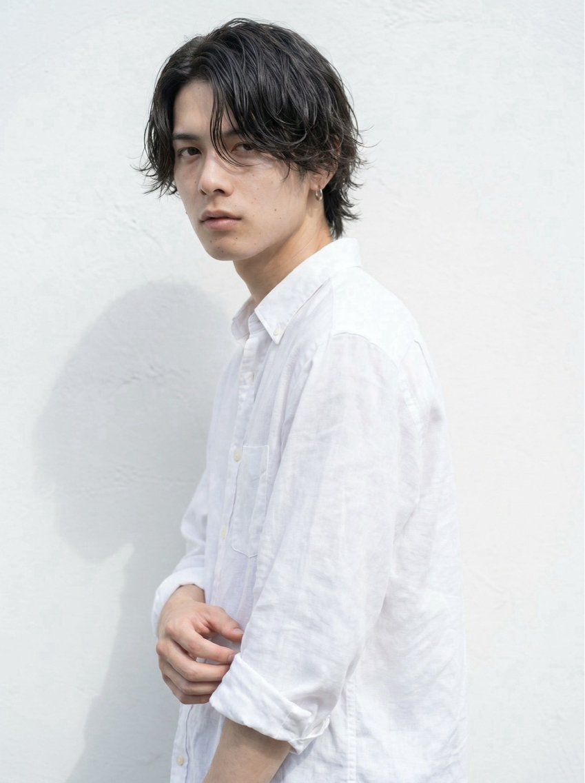 メンズ限定・ツイストスパイラル・パーマの写真