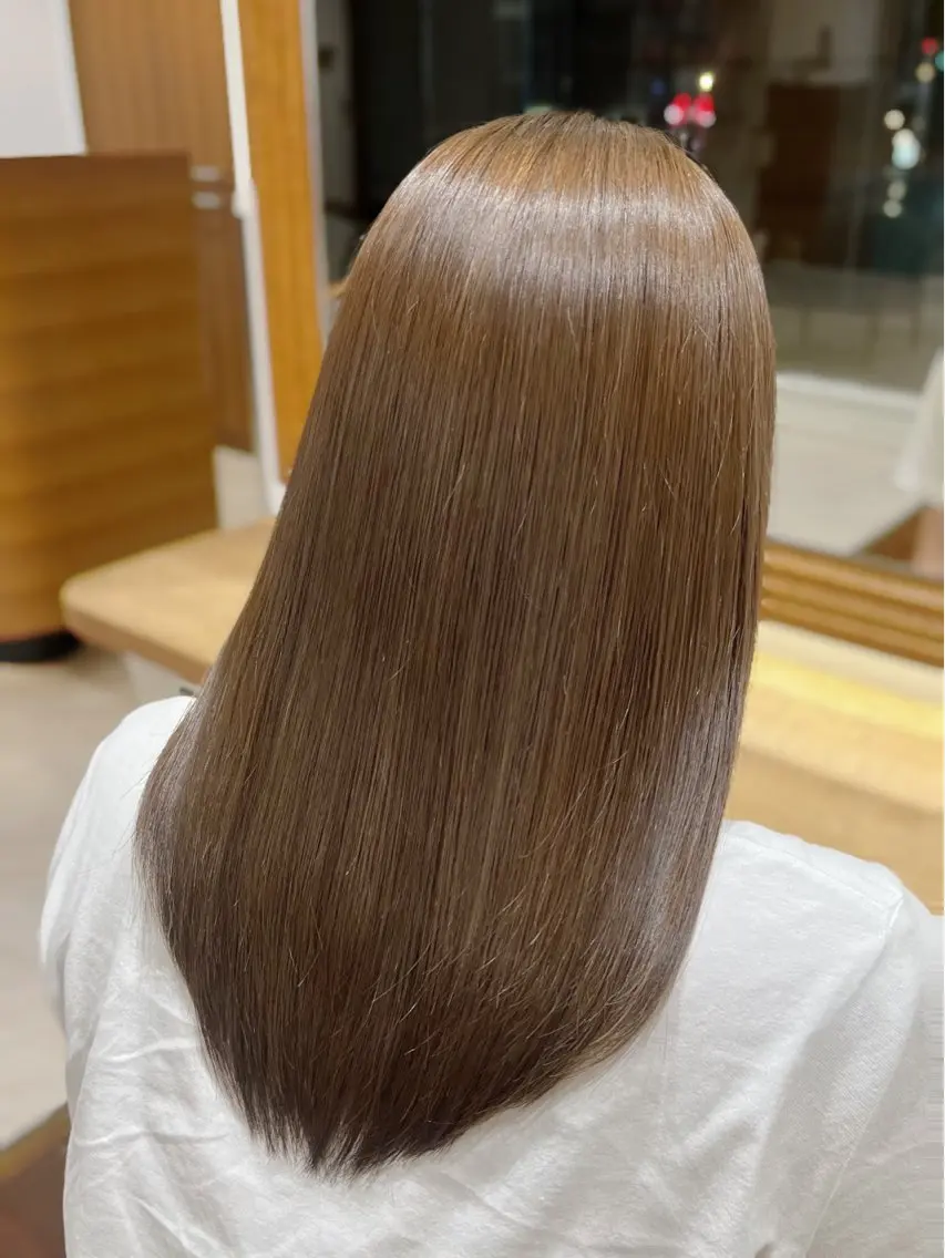 ミディアム カラー ブラウンカラー ダブルカラー ヘアカラー 🎀仙台/レイヤー /暖色/ありさ🎀のヘアスタイル