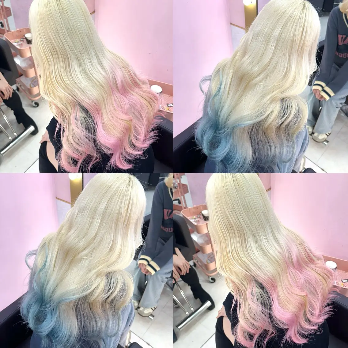 🧡コスパ最強お得セット🧡カット+ケアブリーチ&ホワイトブリーチmix✨+カラー+4step高補修トリートメント✨の写真