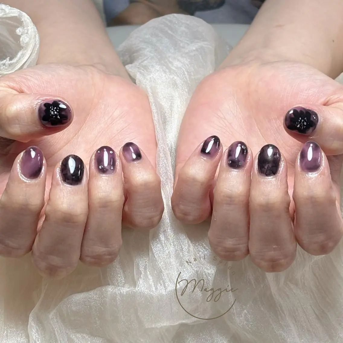 ネイル 持ち込み ハンドネイル MaggieNail timiのネイルデザイン