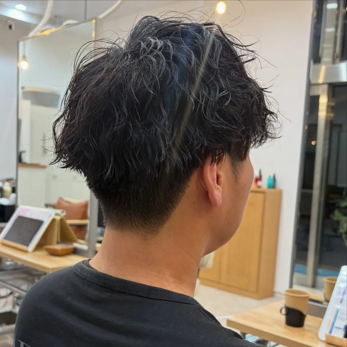 【男性限定】❤️🔥メンズパーマ➕カット❤️🔥※波巻き・ツイスパ+¥2200の写真