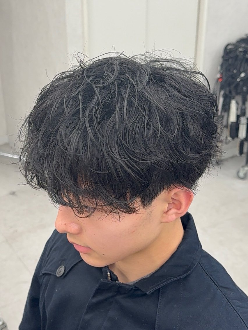 ショート カット パーマ 齊藤 大地のヘアスタイル