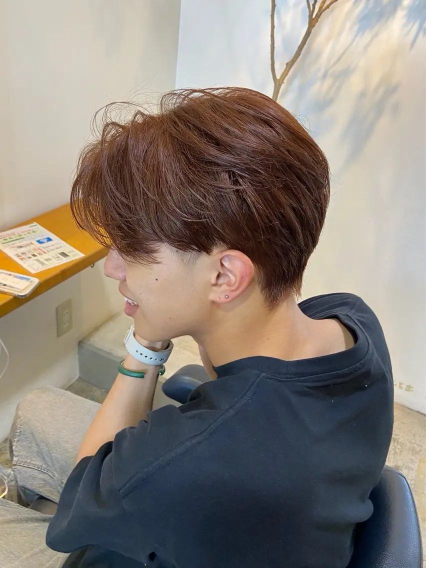カラー メンズ カット ヘアカラー トリートメント レディースカット🎀 NANAHAのヘアスタイル