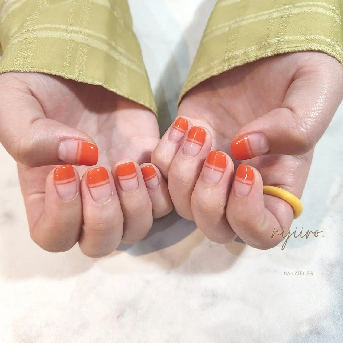 ネイル ハンドネイル nijiiro🌈 サトウのネイルデザイン