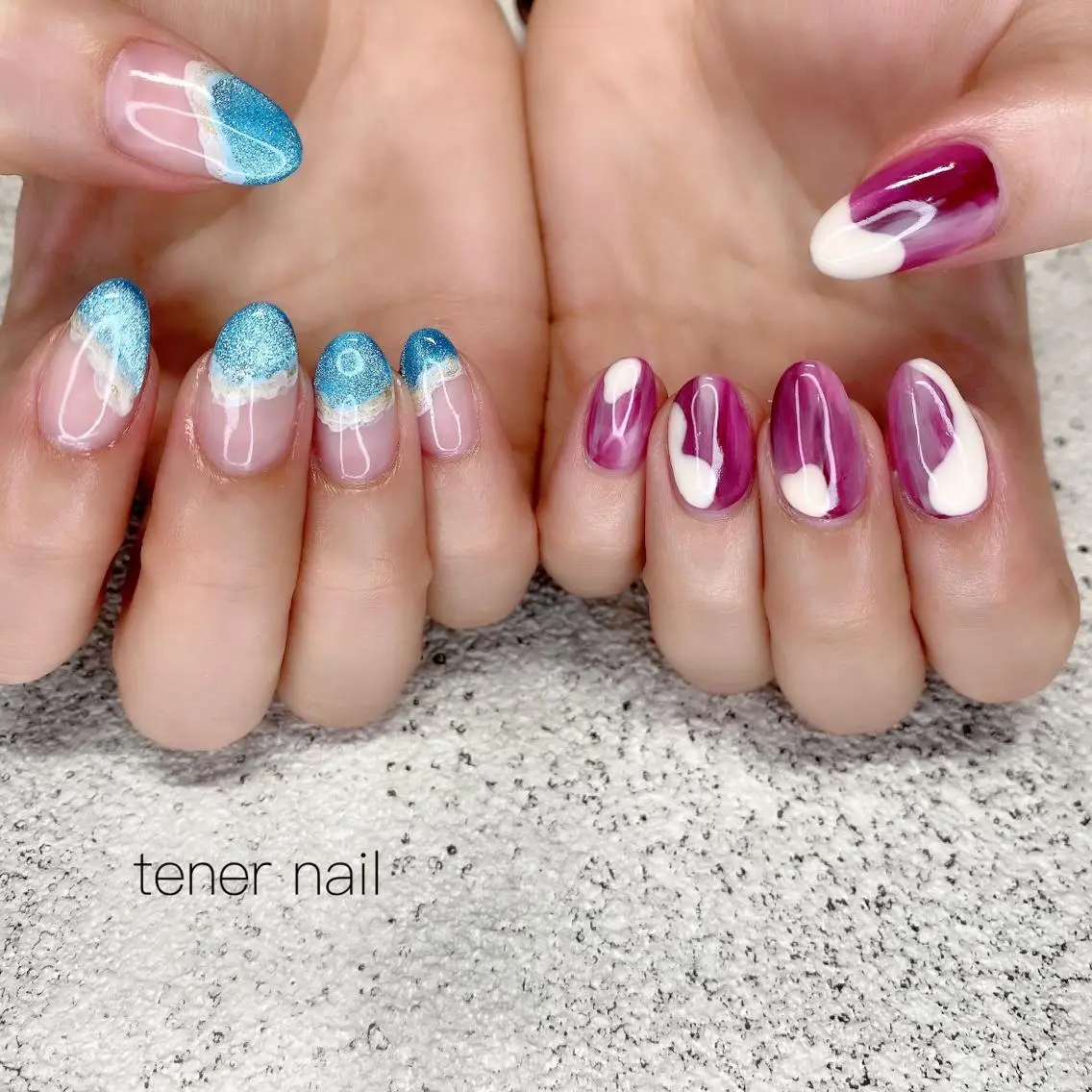 ネイル ニュアンスネイル テネルネイル tener nailのネイルデザイン