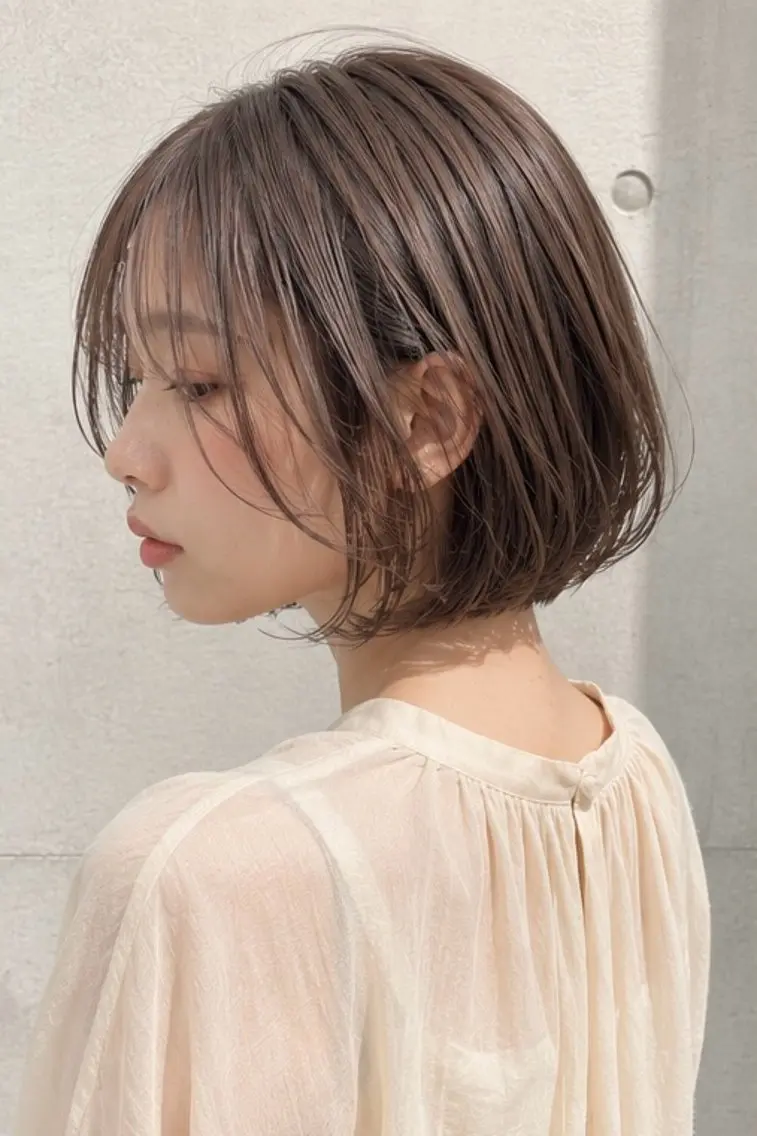 ショート カラー カット トリートメント EARTH 榎本のヘアスタイル